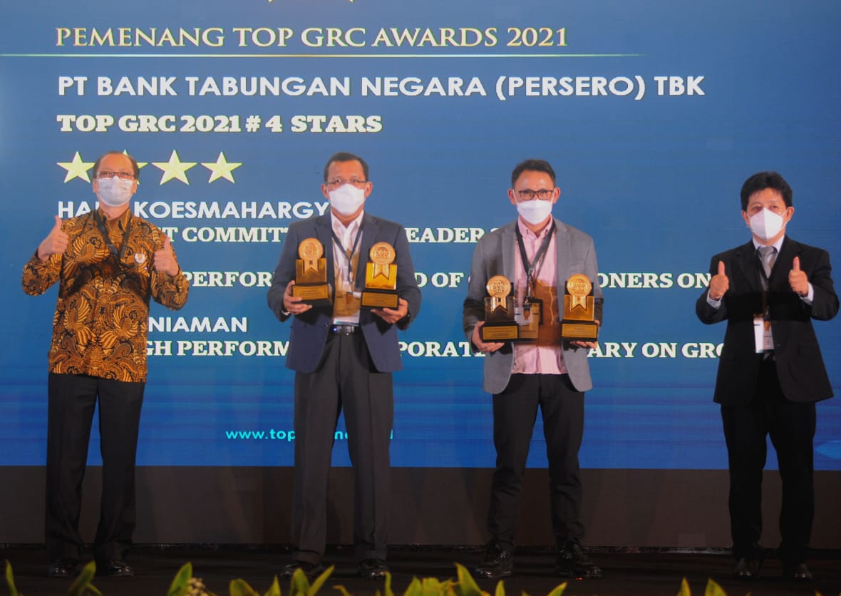 BTN SABET PENGHARGAAN DALAM AJANG TOP GRC AWARDS - EmitenUpdate.com