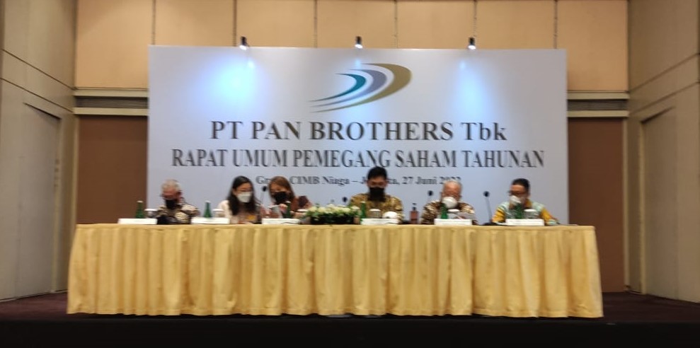 PT Pan Brothers Tbk (PBRX) Setuju Tingkatkan Modal Dasar Jadi Rp647 Miliar