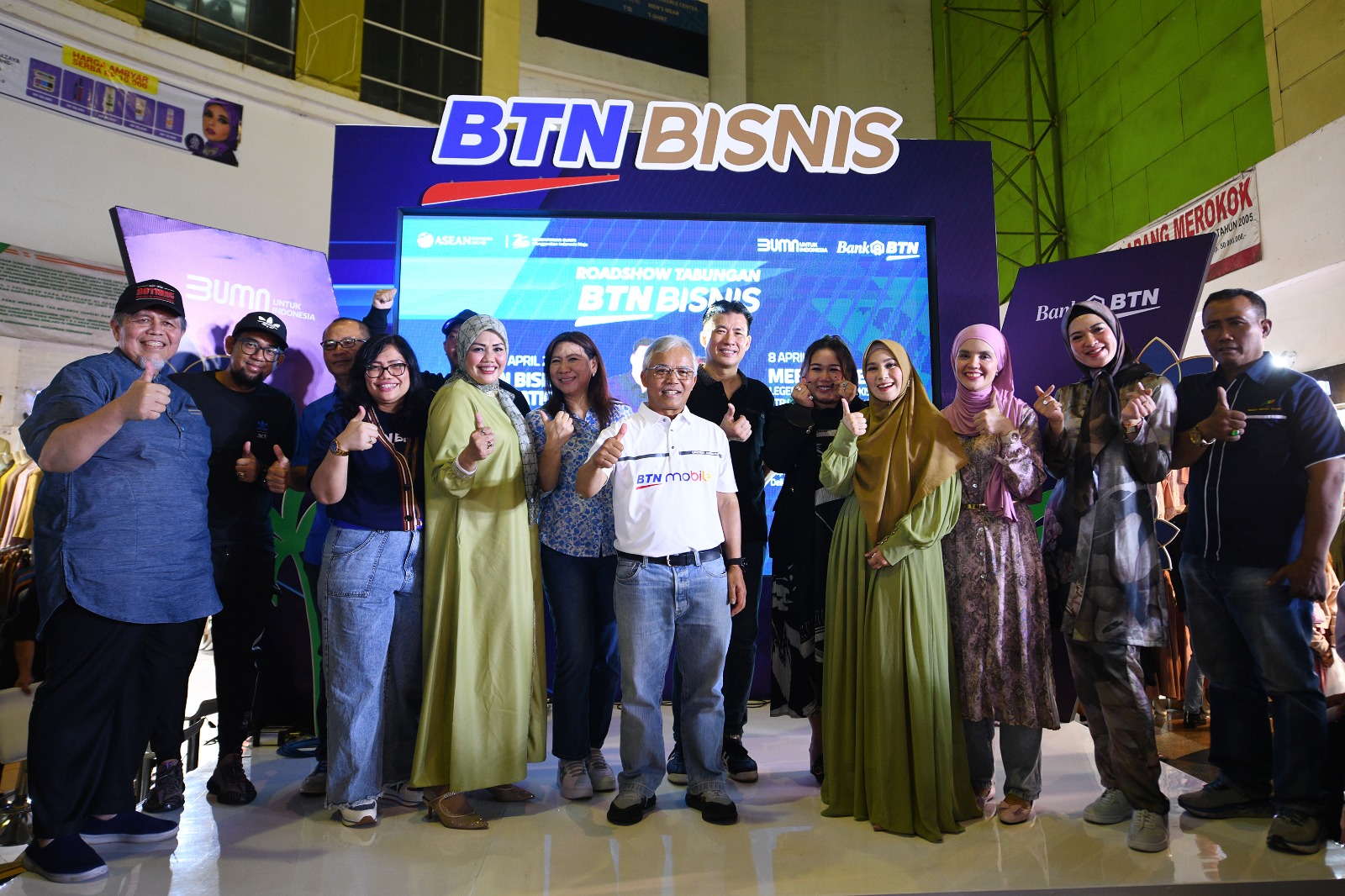 BTN Gelar Road Show Tabungan Bisnis di Pasar Tanah Abang Jakarta