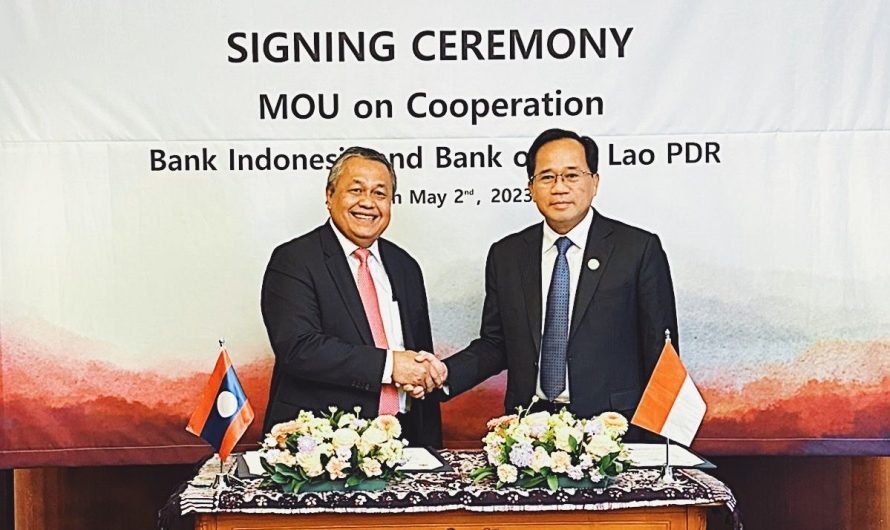 Bank Indonesia dan Bank of The Lao Sepakati Kerja Sama Perkuat Bilateral Kedua Bank Sentral